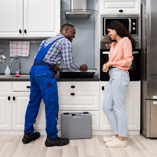 how long does it typically take to complete cooktop repair services in Martin Georgia